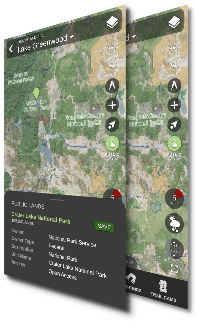 HuntStand App Screenshot